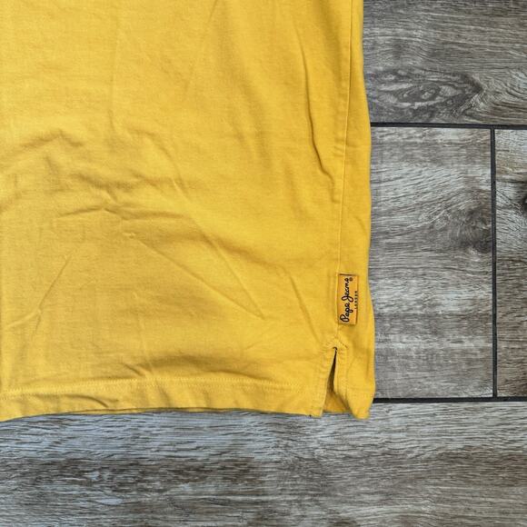 Pepe Jeans London UK W11 T Shirt 3XL Yellow - Picture 15 of 15